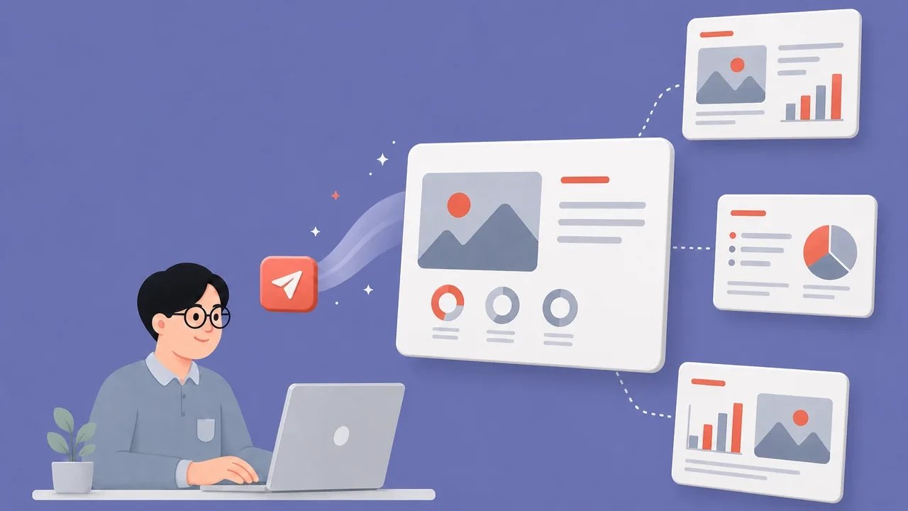 Creator synchronizing visual branding and layout composition across multiple digital banner aspect ratios