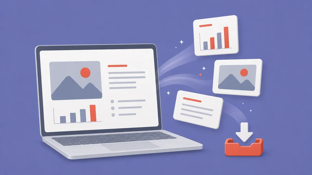 Digital banner layout exporting directly into high-resolution web-ready formats
