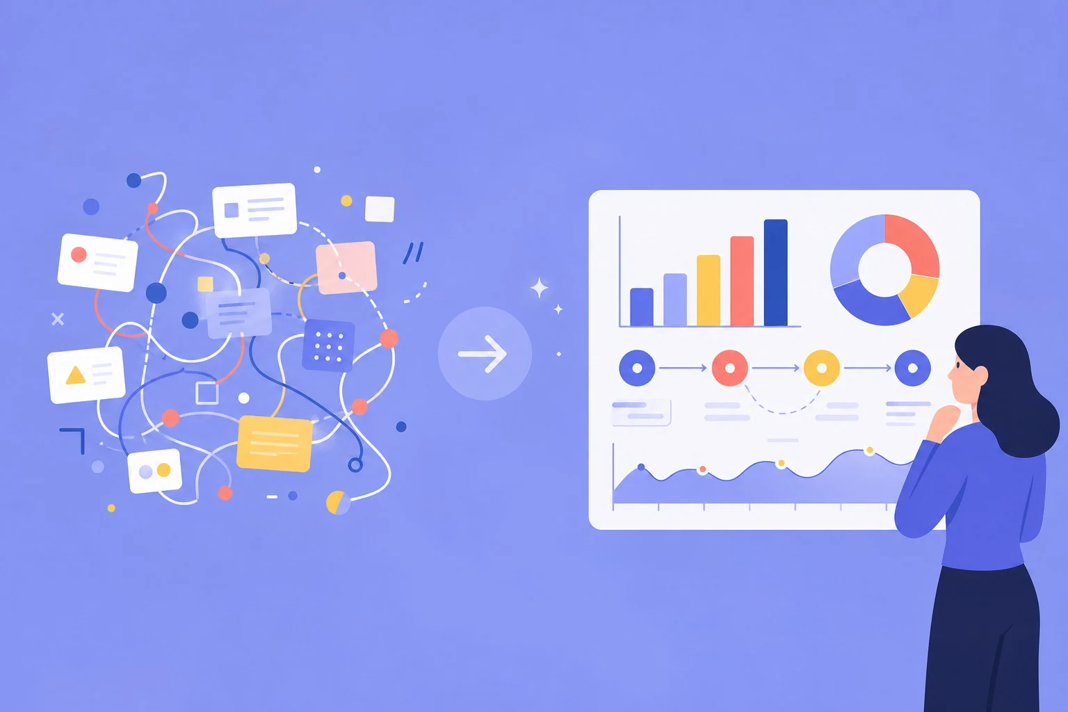 Complex information organized into a clear chart