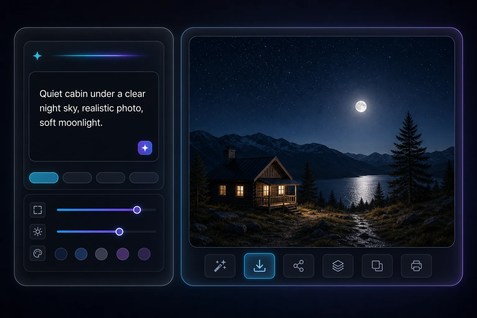 HaiSnap AI generated image ready to download