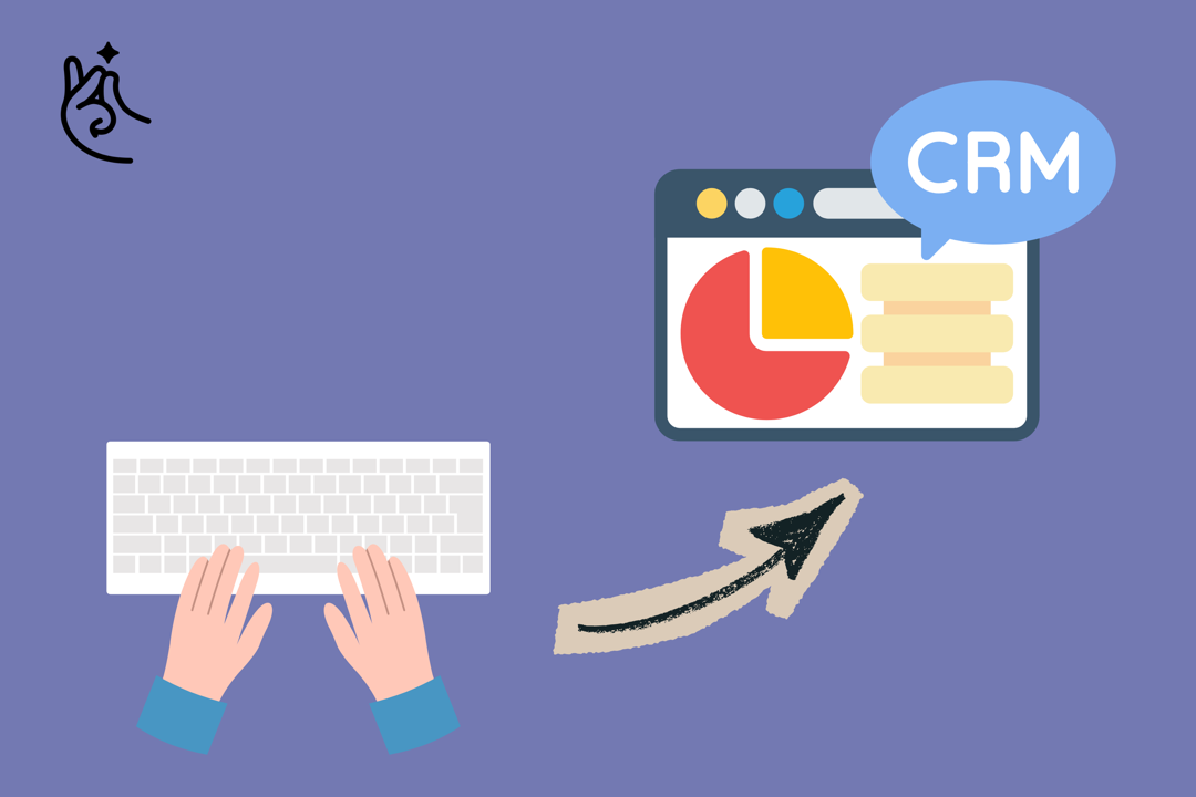 Custom CRM dashboard and customer management workflow